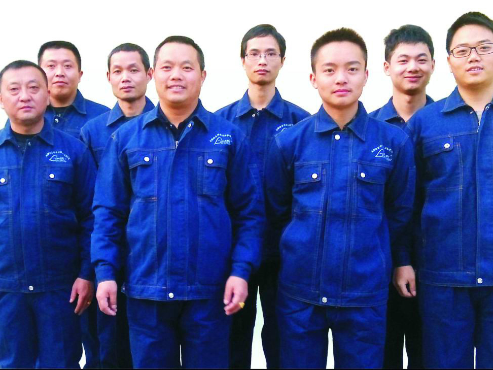 牛仔工作服换装图片